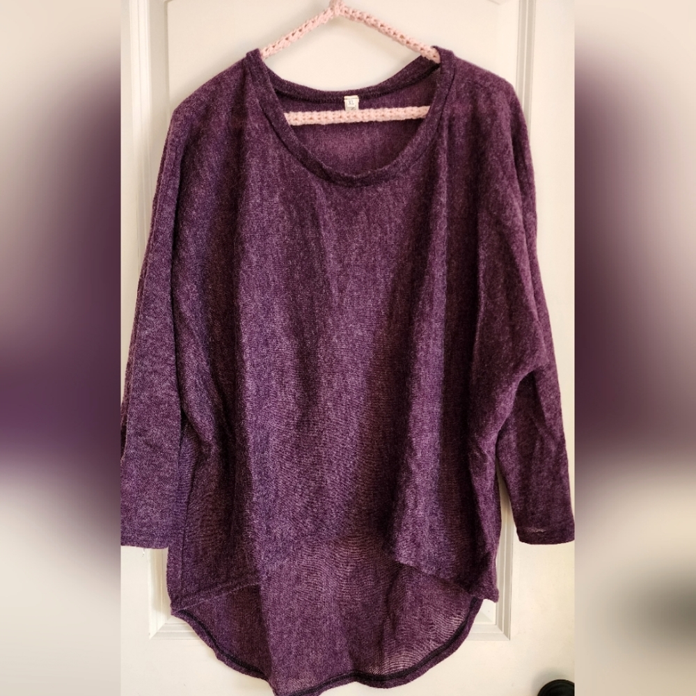 Beautiful Purple XL Womens Sweater
